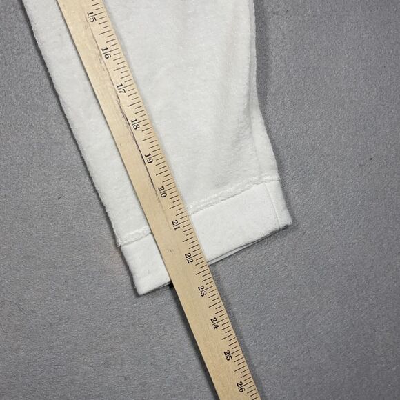 Vintage Disney Sweatshirt Women Large Fleece White BIG‎ M Mickey - Picture 9 of 13